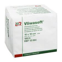 Vliwasoft dressing ster 10x10cm/12065/150pcs